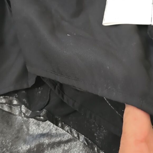 BCBGeneration Black Silver Metallic romper size small - Picture 7 of 8